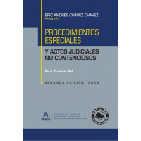 Procedimientos Especiales y Actos Judiciales No Contenciosos, segunda edición 